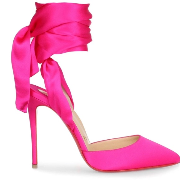 CHRISTIAN LOUBOUTIN
Douce du Desert 100 Satin Rose Pump 39 - Picture 4 of 10